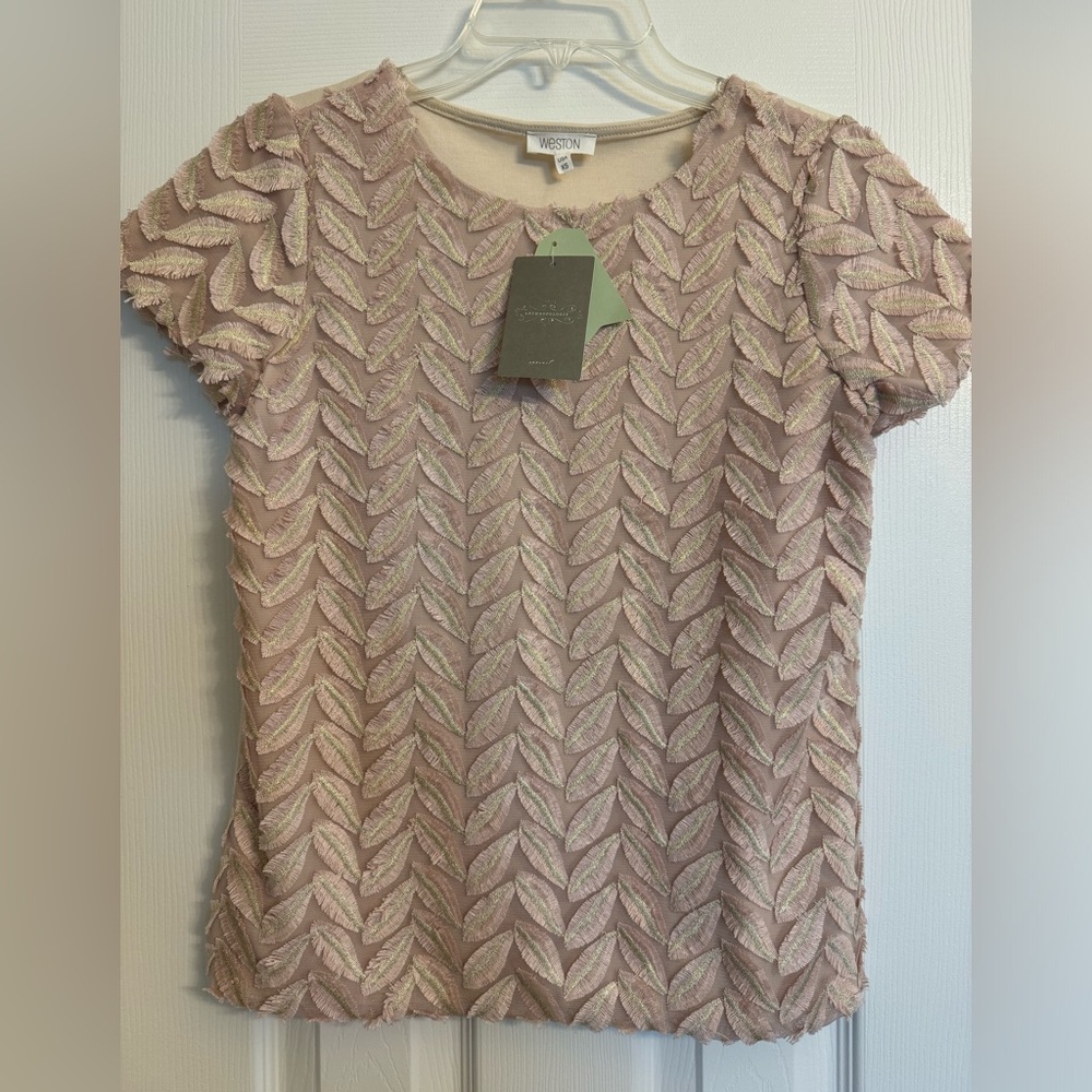 NWT Anthropologie Weston Embroidered Blouse